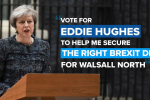 Back Eddie Hughes to deliver Brexit