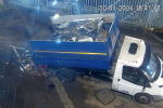 Fly-tipping vehicle