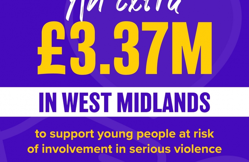Extra funding to tackle crime in Walsall North