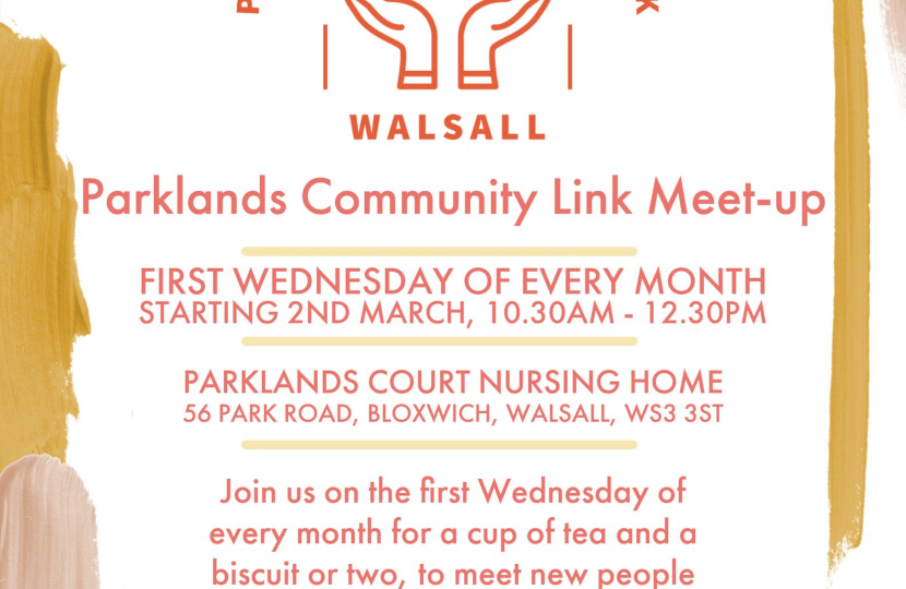 Parklands Community Link Meet Up Information 