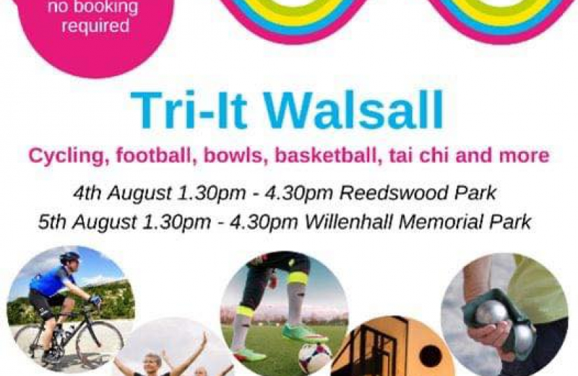 Tri it Events in Willenhall and Reedswood