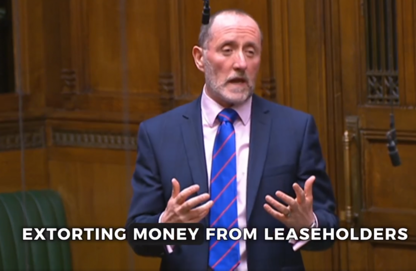 Eddie Hughes MP leasehold reform intervention