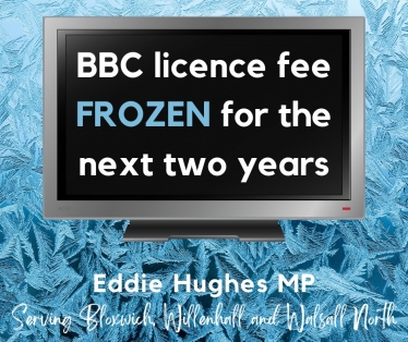 BBC License Fee Frozen