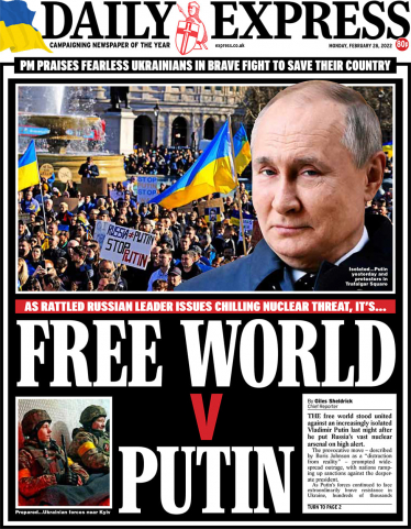 Today's Article - Freeworld v Putin 