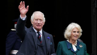 His Majesty, King Charles III, with Camilla, Queen Consort