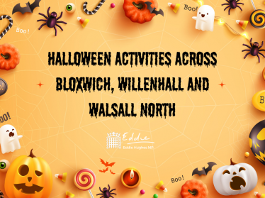 Halloween across Bloxwich, Willenhall and Walsall North